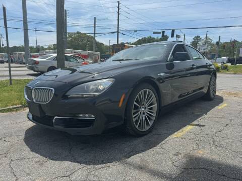 2013 BMW 6 Series for sale at Atlanta Fine Cars in Jonesboro GA