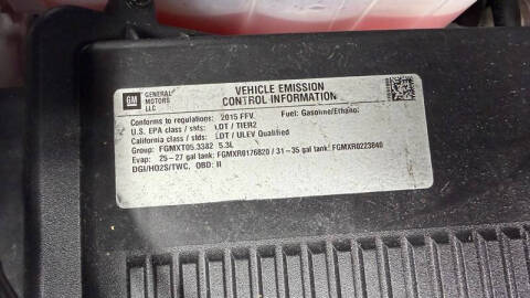 2015 Chevrolet Tahoe Police