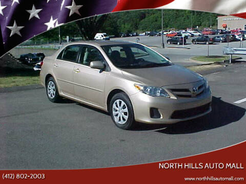 2011 Toyota Corolla for sale at North Hills Auto Mall in Pittsburgh PA