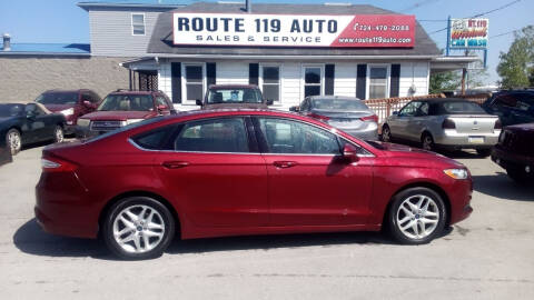 2014 Ford Fusion for sale at ROUTE 119 AUTO SALES & SVC in Homer City PA
