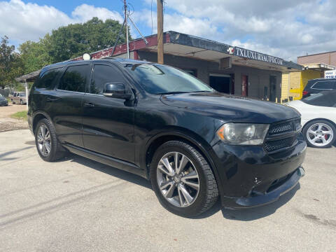 2013 Dodge Durango for sale at Texas Luxury Auto in Houston TX