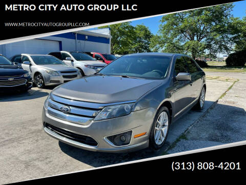 2010 Ford Fusion for sale at METRO CITY AUTO GROUP LLC in Lincoln Park MI