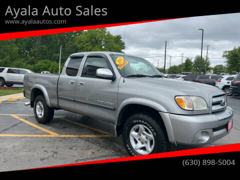 2003 Toyota Tundra for sale at Ayala Auto Sales in Aurora IL