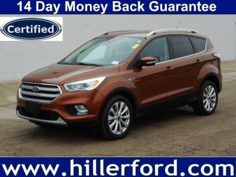 2017 Ford Escape for sale at HILLER FORD INC in Franklin WI