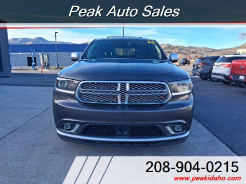 2016 Dodge Durango Citadel Anodized Platinum