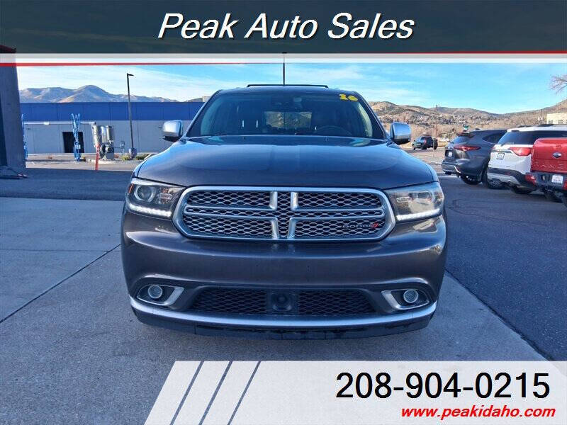 2016 Dodge Durango Citadel Anodized Platinum