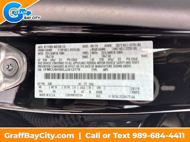 2020 Ford Escape SEL