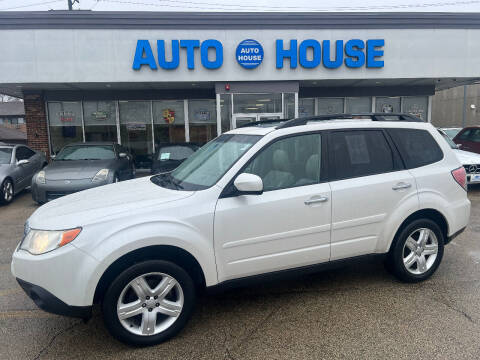 2010 Subaru Forester for sale at Auto House Motors in Downers Grove IL