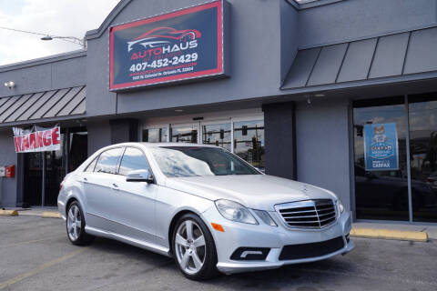 2011 Mercedes-Benz E-Class for sale at Autohaus of Orlando in Orlando FL