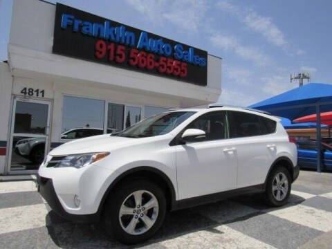 2015 Toyota RAV4 for sale at Franklin Auto Sales in El Paso TX