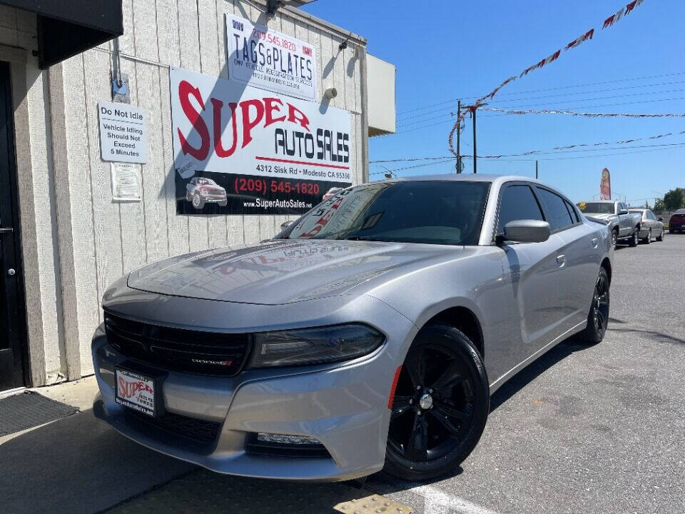 2018 Dodge Charger for sale at Super Auto Sales Modesto in Modesto, CA