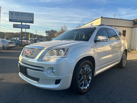 2012 GMC Acadia for sale at S & S Motors in Marietta GA