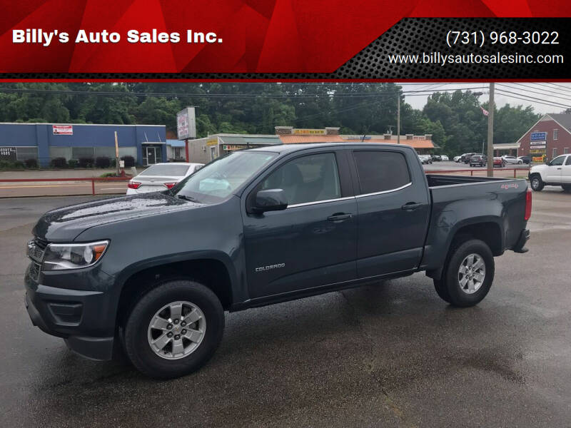 2019 Chevrolet Colorado for sale at Billy's Auto Sales in Lexington TN