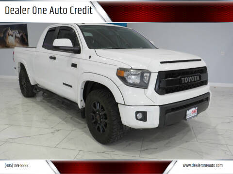 2016 Toyota Tundra for sale at Dealer One Auto Credit in Oklahoma City OK