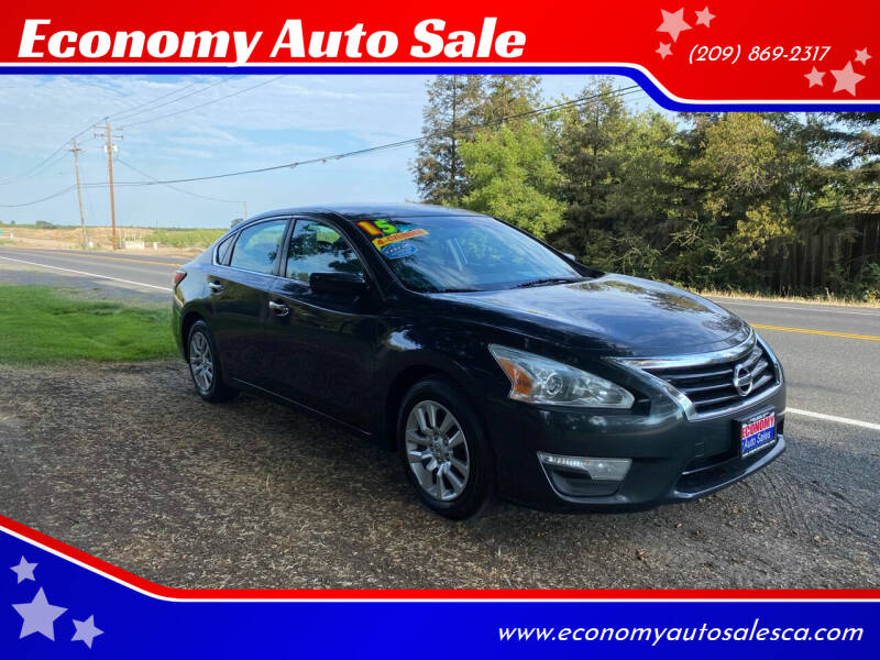 2015 Nissan Altima for sale at Economy Auto Sale in Riverbank CA