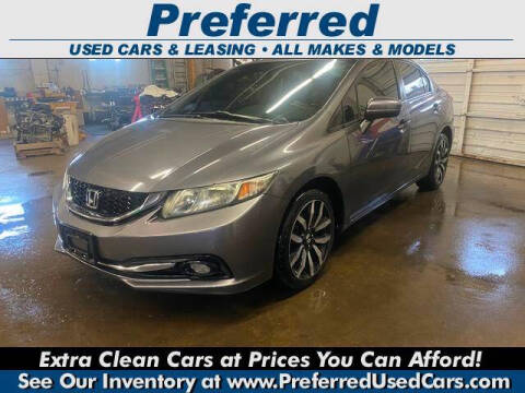 2015 Honda Civic for sale at Preferred Used Cars & Leasing INC. in Fairfield OH