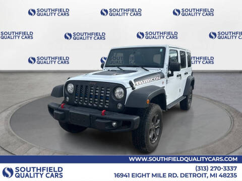 2017 Jeep Wrangler Unlimited for sale at SOUTHFIELD QUALITY CARS in Detroit MI