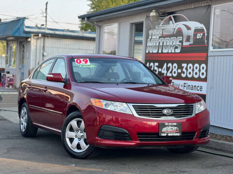 2009 Kia Optima for sale at Top Motors LLC in Edmonds WA