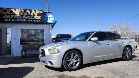 2012 Dodge Charger for sale at COBIANS AUTO SALES in Socorro TX