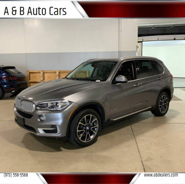 2016 BMW X5 for sale at A & B Auto Cars in Newark NJ