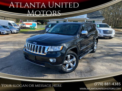 2013 Jeep Grand Cherokee for sale at Atlanta United Motors in Jefferson GA