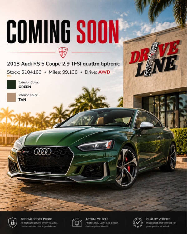 2018 Audi RS 5 2.9T quattro