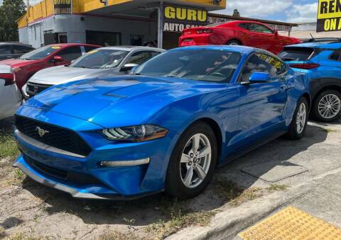 2020 Ford Mustang for sale at Guru Auto Sales in Miramar FL