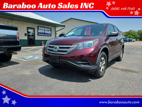 2013 Honda CR-V for sale at Baraboo Auto Sales INC in Baraboo WI