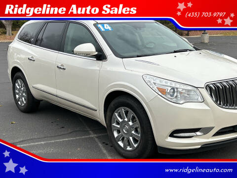 2014 Buick Enclave for sale at Ridgeline Auto Sales in Saint George UT