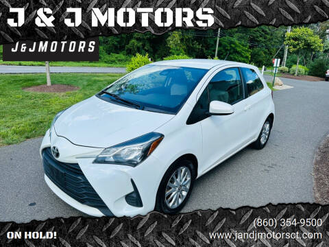 2018 Toyota Yaris for sale at J & J MOTORS in New Milford CT