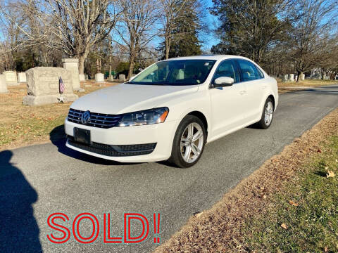 2015 Volkswagen Passat for sale at The Car Lot Inc in Cranston RI