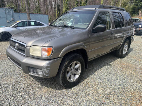 2003 Nissan Pathfinder for sale at Triple B Auto Sales in Siler City NC