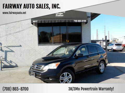 2010 Honda CR-V for sale at FAIRWAY AUTO SALES, INC. in Melrose Park IL