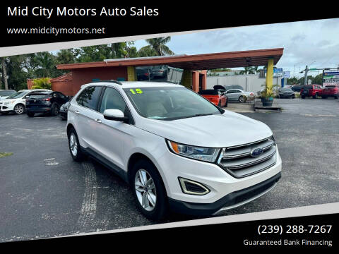 2015 Ford Edge for sale at Mid City Motors Auto Sales in Fort Myers FL