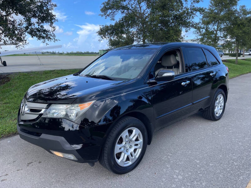 Used 2007 Acura MDX Technology & Entertainment Package with VIN 2HNYD28447H520146 for sale in Pompano Beach, FL