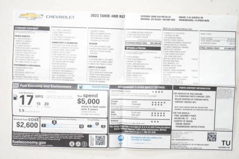 2023 Chevrolet Tahoe RST