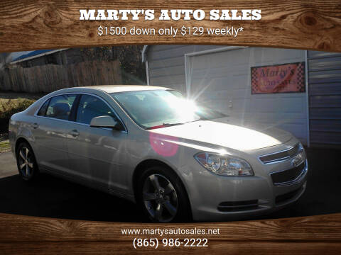 2011 Chevrolet Malibu for sale at Marty's Auto Sales in Lenoir City TN