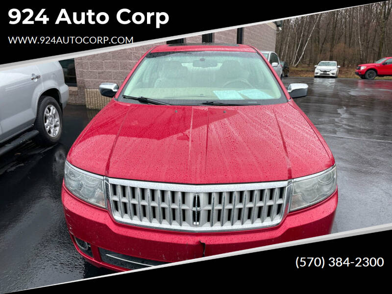 2009 Lincoln MKZ for sale at 924 Auto Corp in Sheppton PA