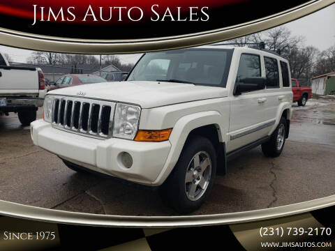 2010 Jeep Commander for sale at Jims Auto Sales in Muskegon MI