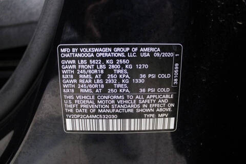 2021 Volkswagen Atlas