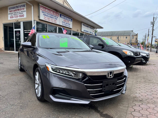 2021 Honda Accord for sale at Kenny Auto Sales in Manville, NJ