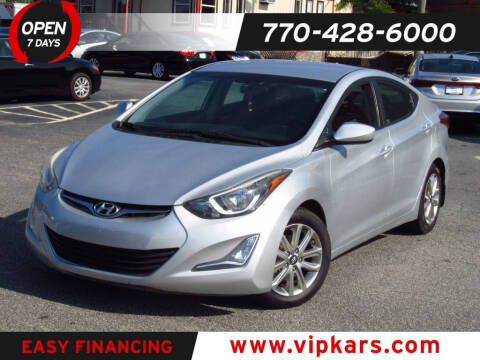 2016 Hyundai Elantra for sale at VIP Kars/Smart Auto Finance in Marietta GA