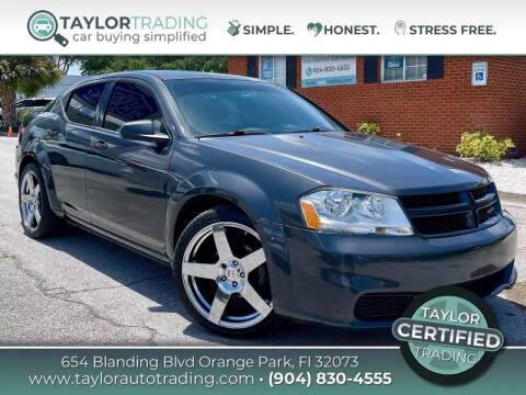 2014 Dodge Avenger for sale at Taylor Trading in Orange Park FL