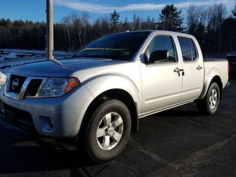 2013 Nissan Frontier for sale at A-1 AUTO REPAIR & SALES in Chichester NH