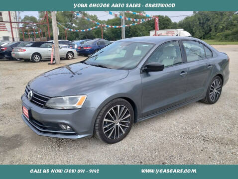 2016 Volkswagen Jetta for sale at Your Choice Autos - Crestwood in Crestwood IL