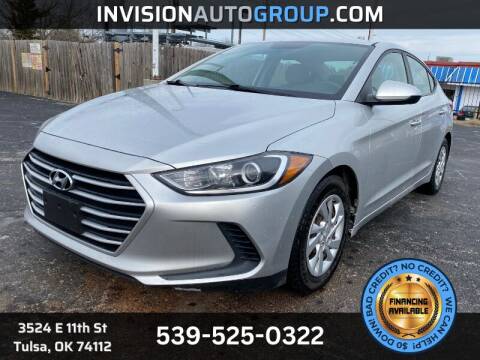 2017 Hyundai Elantra for sale at Invision Auto Group in Tulsa OK