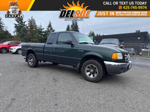 2002 Ford Ranger for sale at Del Sol Auto Sales in Everett WA