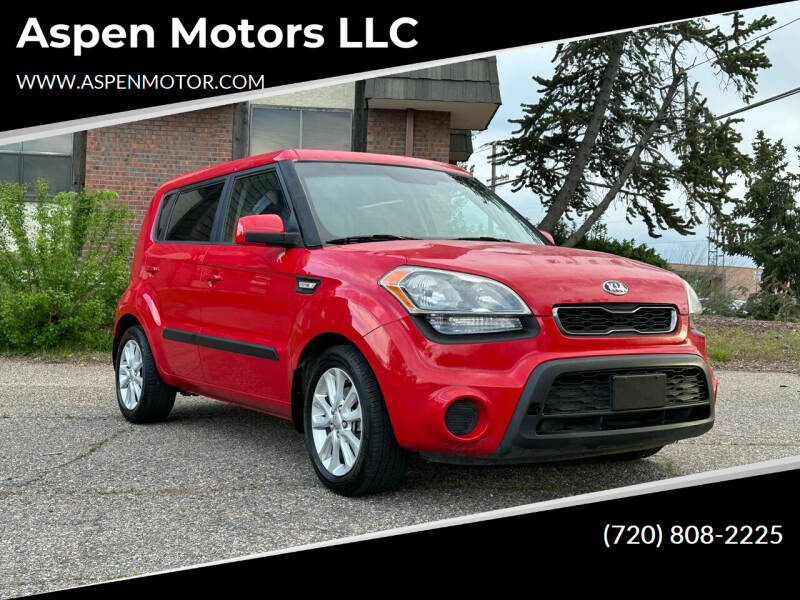 2013 Kia Soul for sale at Aspen Motors LLC in Denver CO