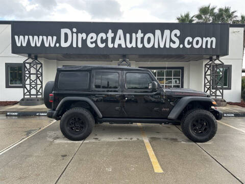 2020 Jeep Wrangler Unlimited for sale at Direct Auto in Biloxi MS