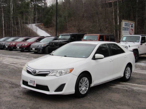 2013 Toyota Camry for sale at CROSS COUNTRY MOTORS LLC in Nicholson PA